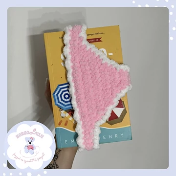 BOOK BIKINI horgolt könyvjelző
