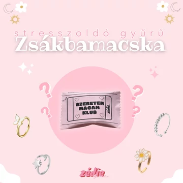 STRESSZOLDÓ GYŰRŰ ZSÁKBAMACSKA