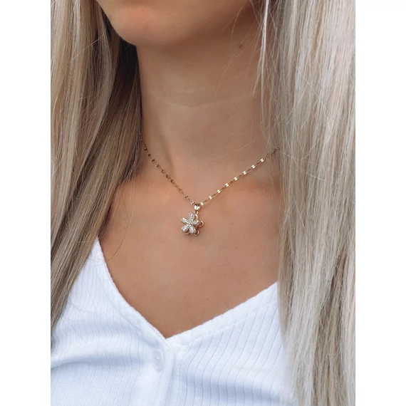 LÉLEKSZIROM stresszoldó nyaklánc - arany szín