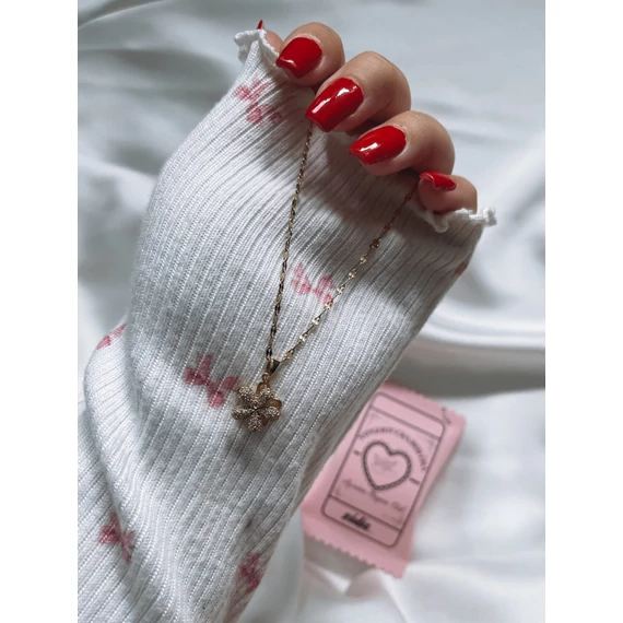 LÉLEKSZIROM stresszoldó nyaklánc - arany szín