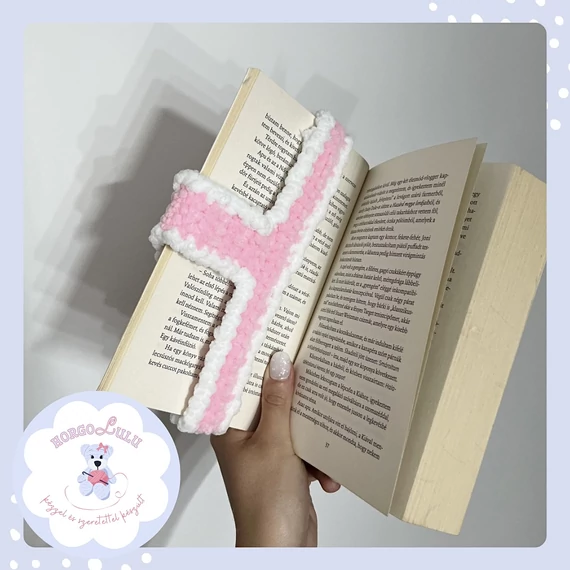 BOOK BIKINI horgolt könyvjelző