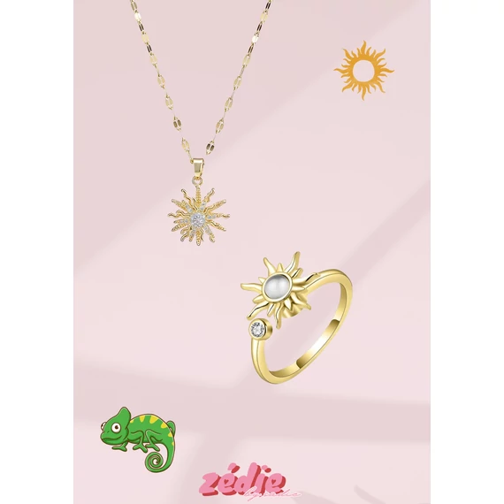 NAPOCSKA csomag arany szín